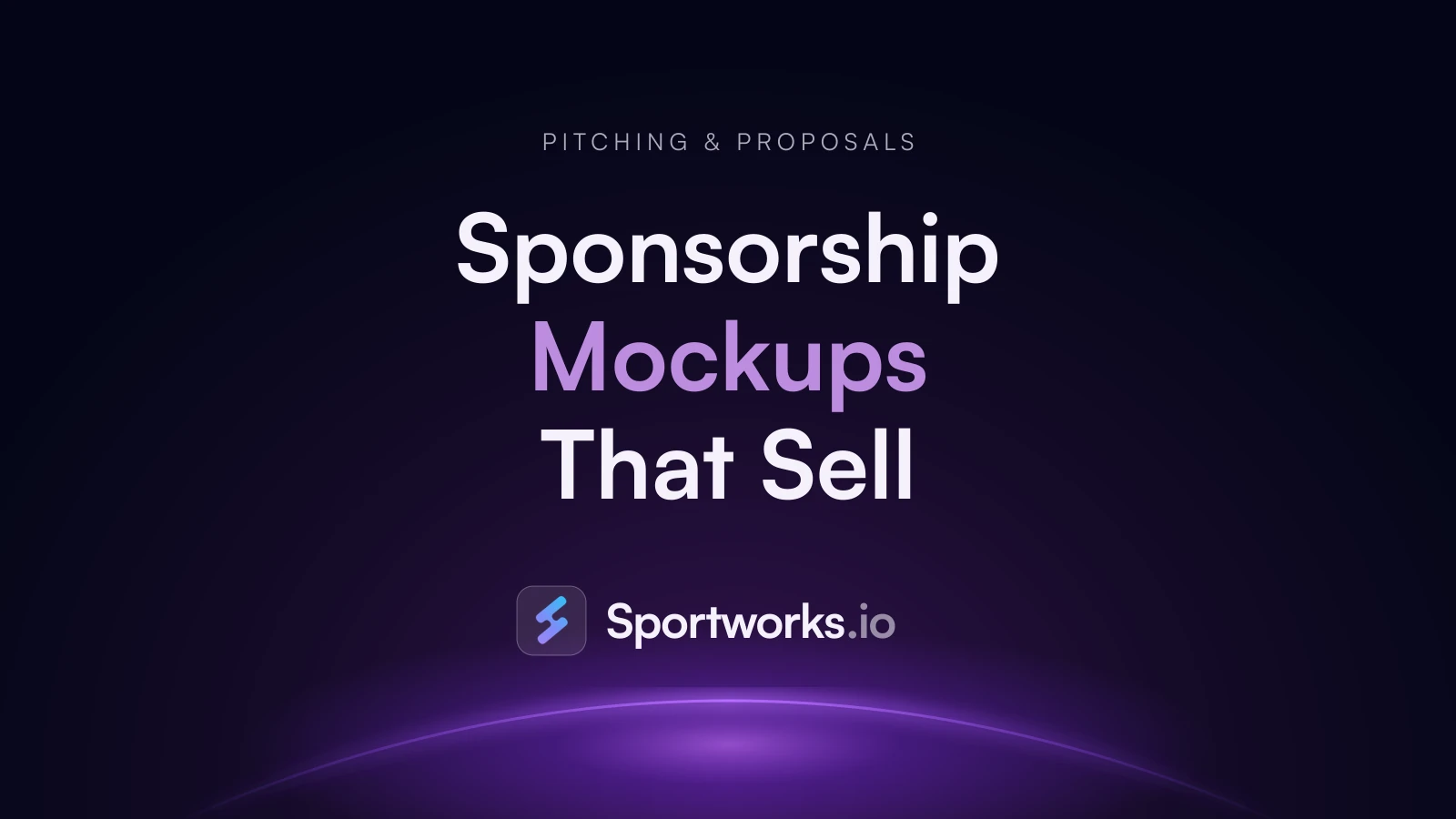Sponsorship Mockups: How to Show a Brand Its Logo on Your Inventory